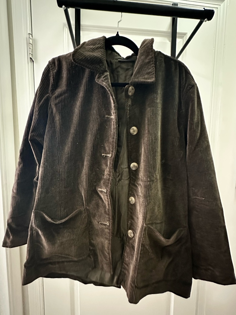 Liz Claiborne Brown Corduroy Lightweight Jacket